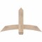 Ekena Millwork Bellingham Smooth Timber Gable Bracket, Douglas Fir, 48"W x 28"H x 1 1/2"D x 5 1/2"F, 14/12 Pitch GBW048X28X0206BEL00SDF - alternate 1